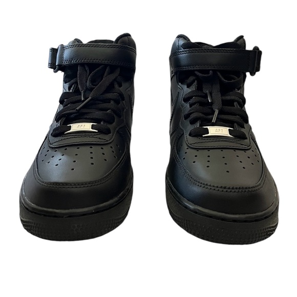 NEW Nike Air Force 1 Men’s Mid '07 Legendary Sneakers size 7 Black - Picture 8 of 14